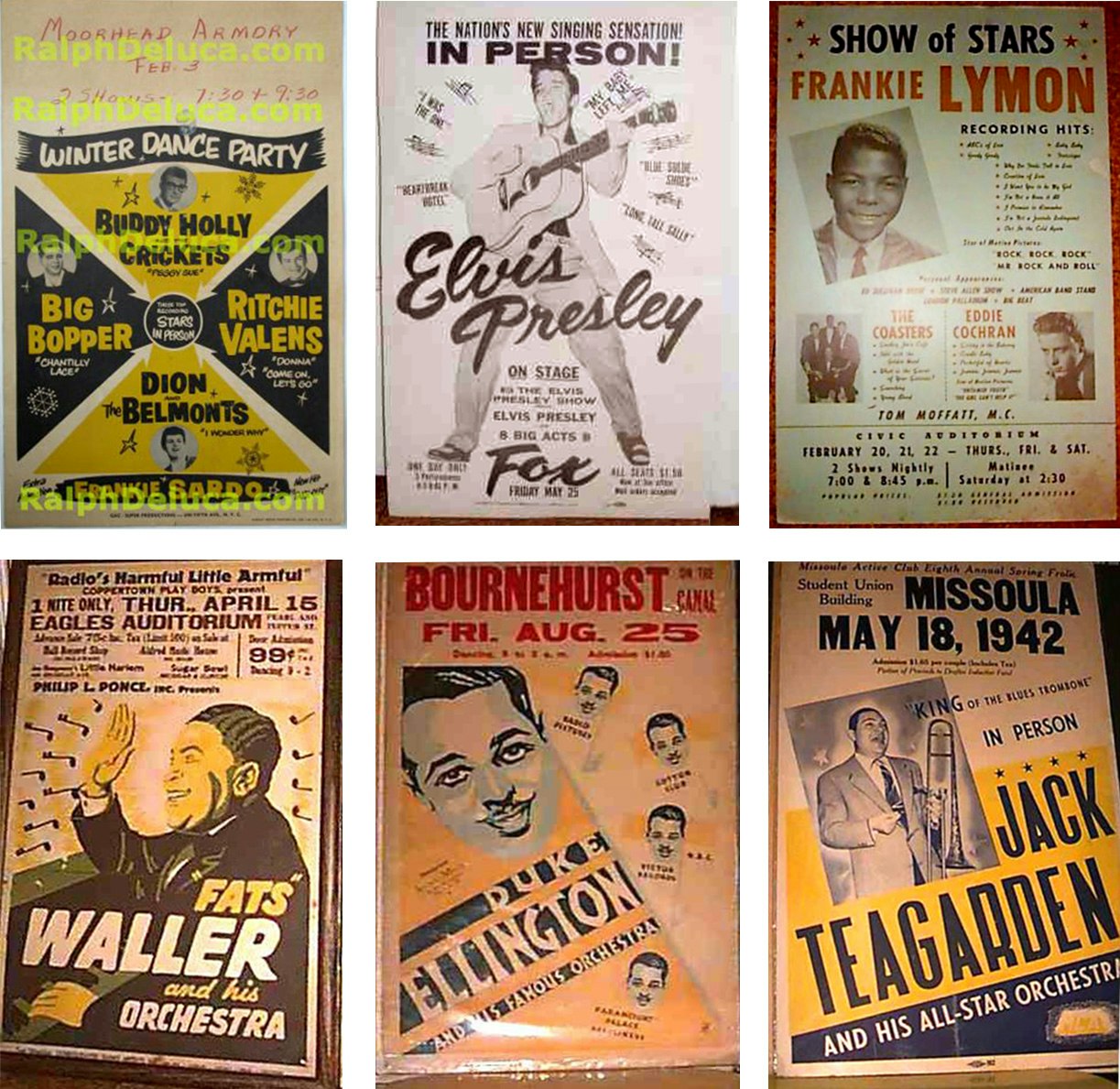 Concert posters
