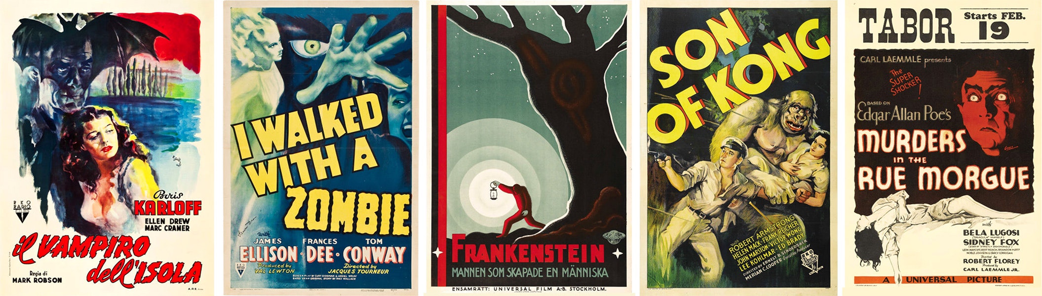 Set of Movie Posters