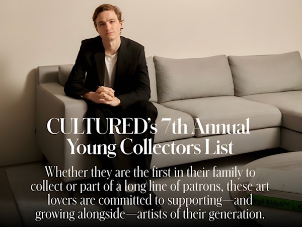 CULTURED’S 2024 YOUNG COLLECTORS LIST: PATRICK FINNEGAN