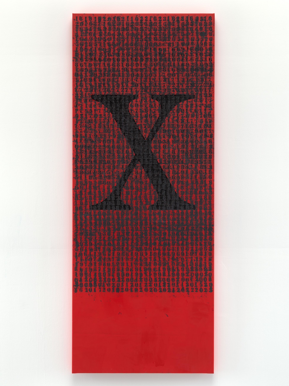 Glenn Ligon 1619-2023 (X), 2023