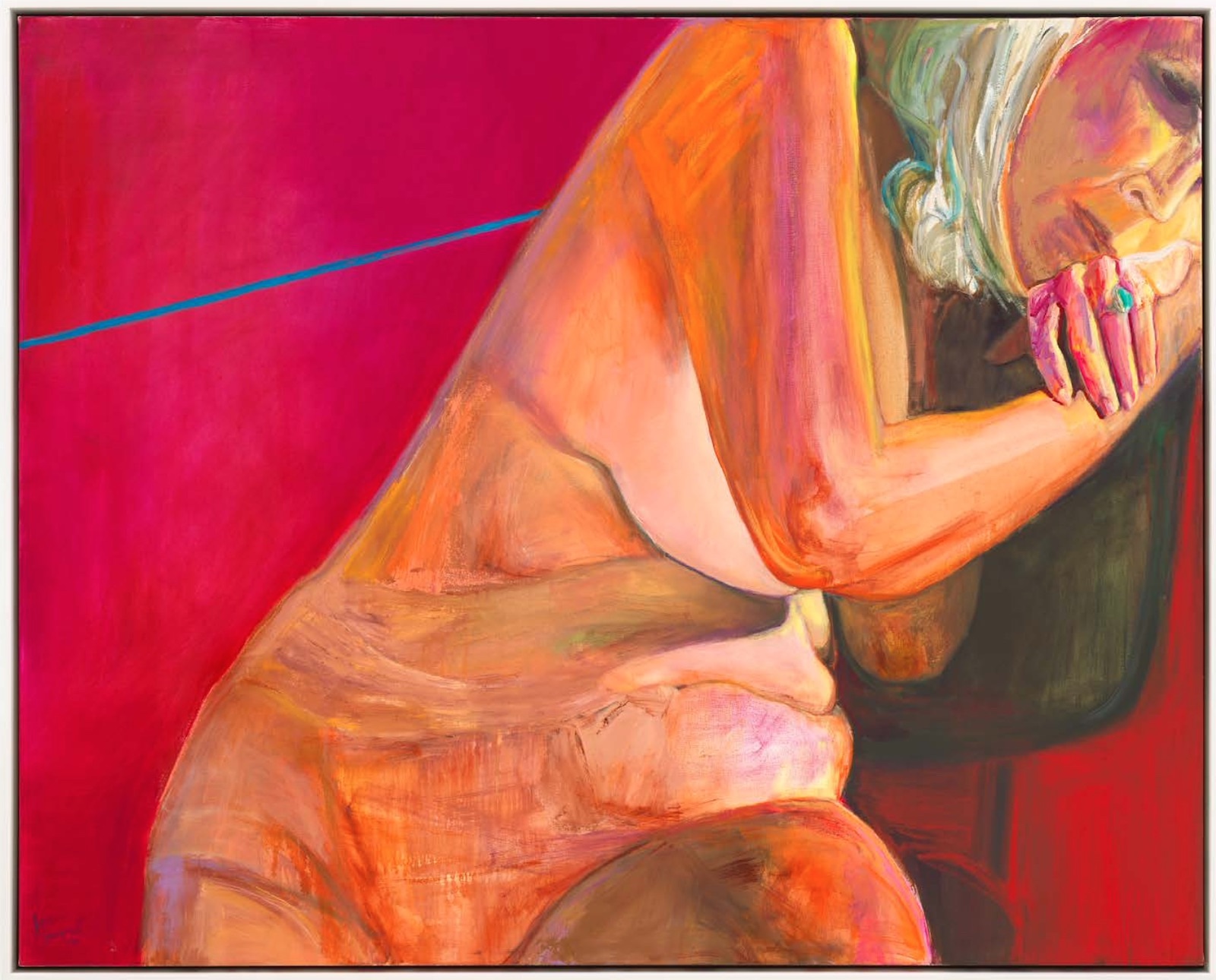Joan Semmel's Time Out, 2021