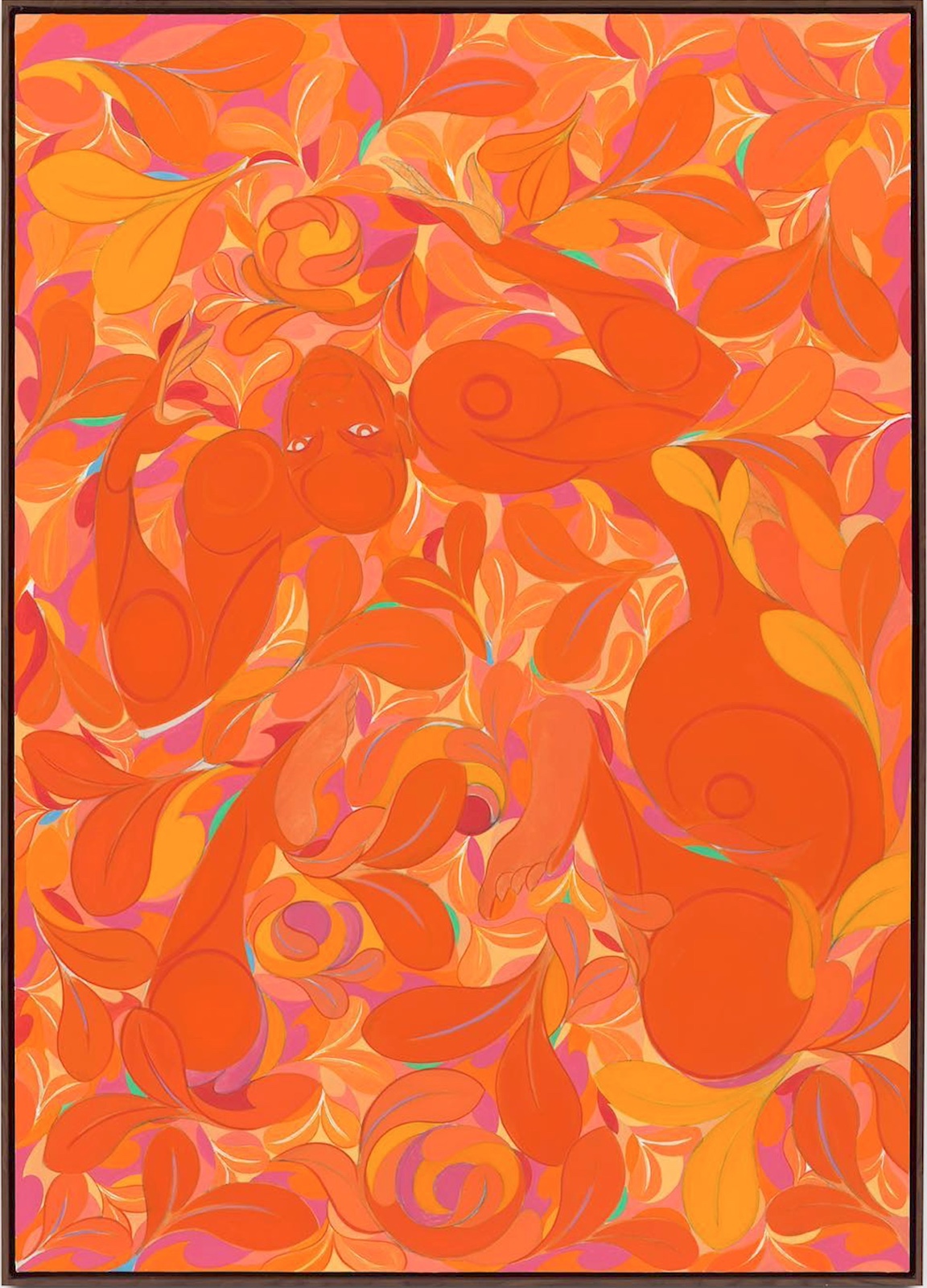 Tunji Adeniyi-Jones's Reverse Dive Orange, 2023